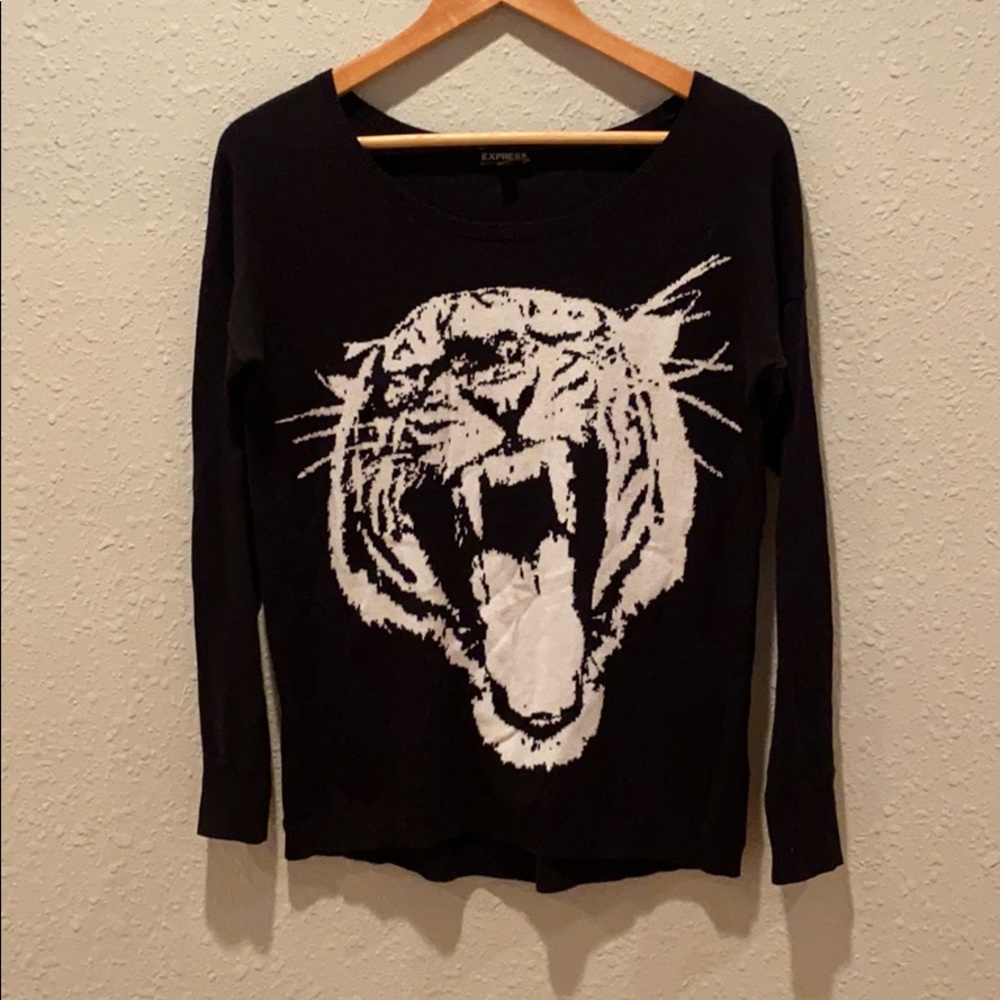 Express Tiger Sweater